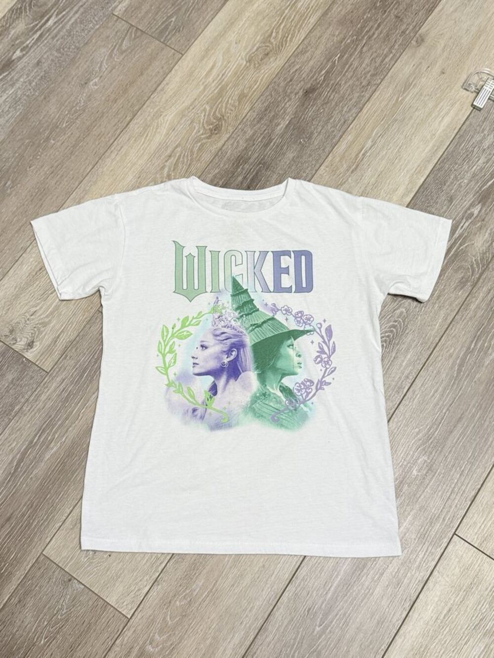 Wicked Movie Elphaba Graphic T-Shirt Girls L 10/12